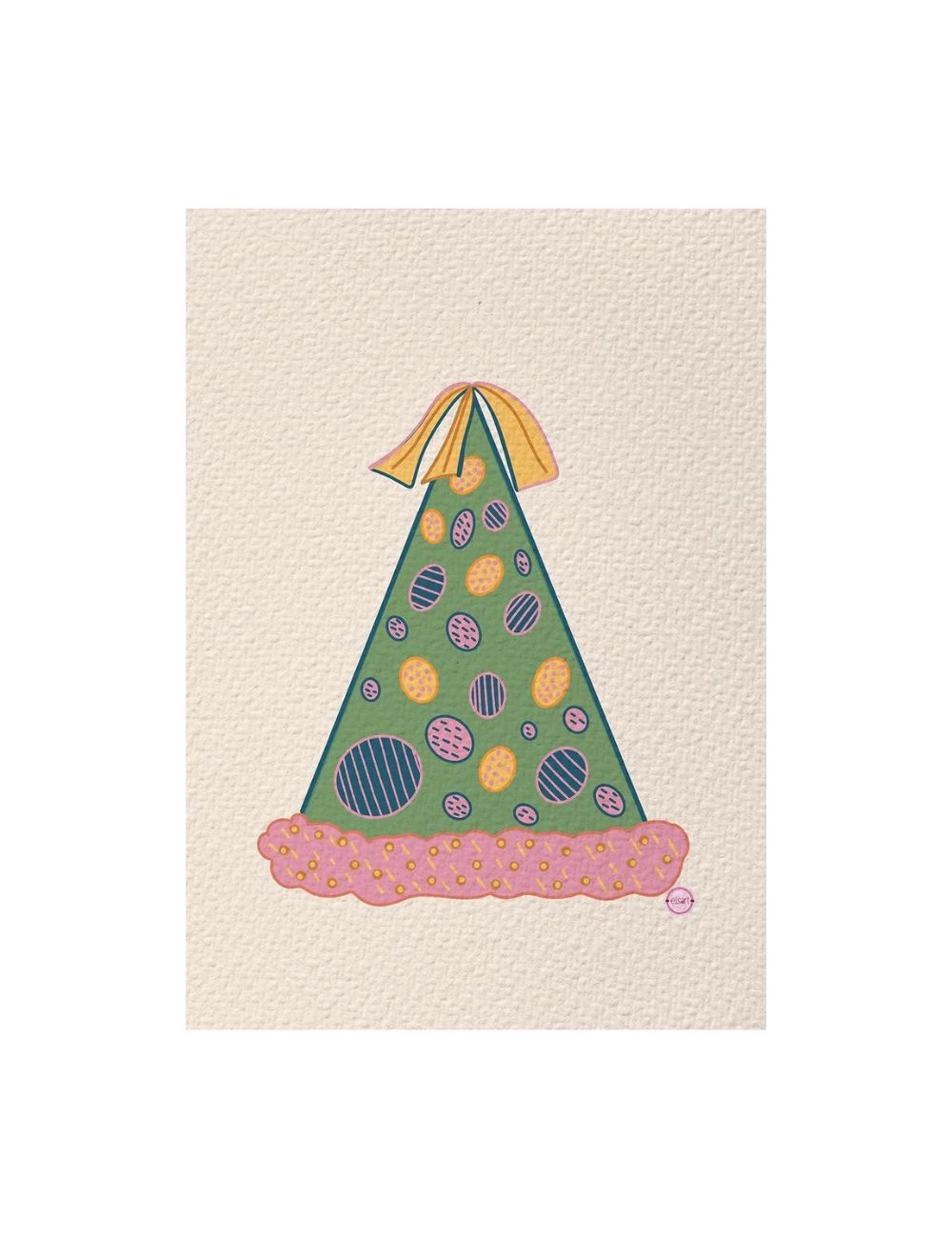 Birthday Hat – Greeting Card