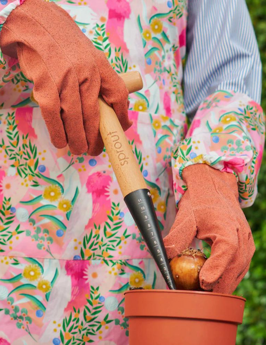 Long Sleeve Cotton Garden Gloves - Galah