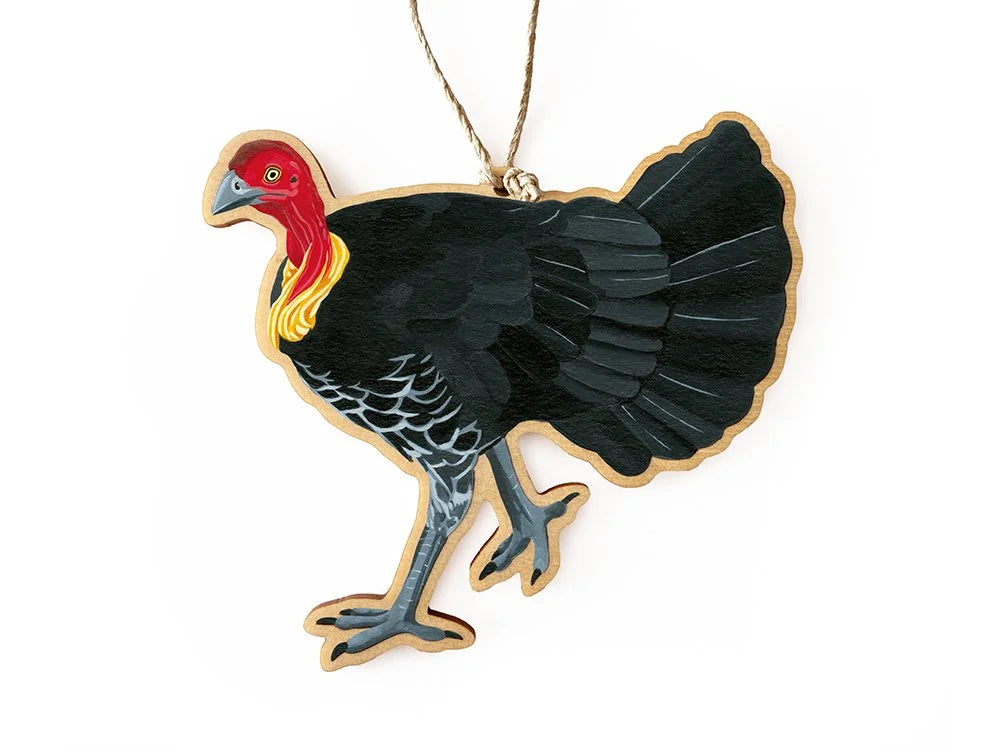 Aussie Ornament - Australian Brushturkey
