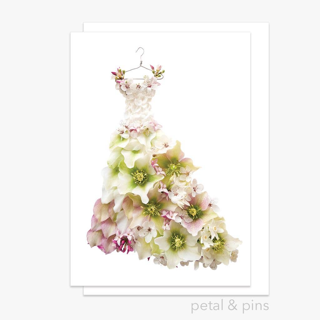 Springtime Dress – Greeting Card