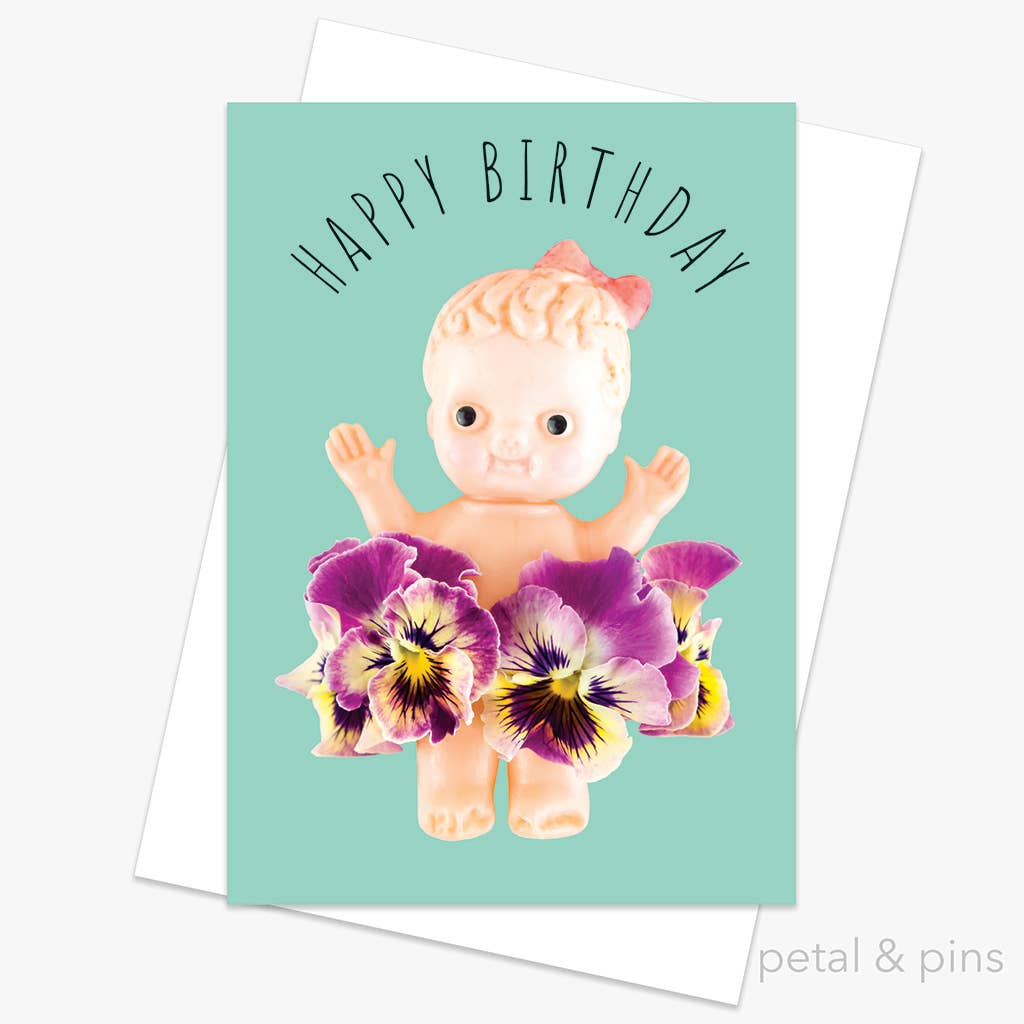 Kewpie Doll – Birthday Card