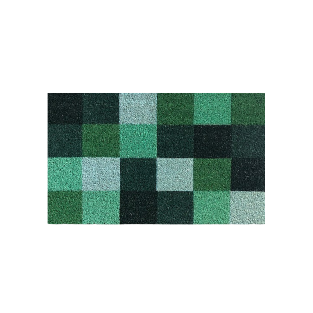 Doormat - Green Boxes