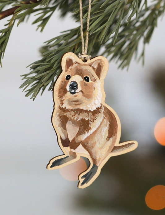 Aussie Ornament - Quokka