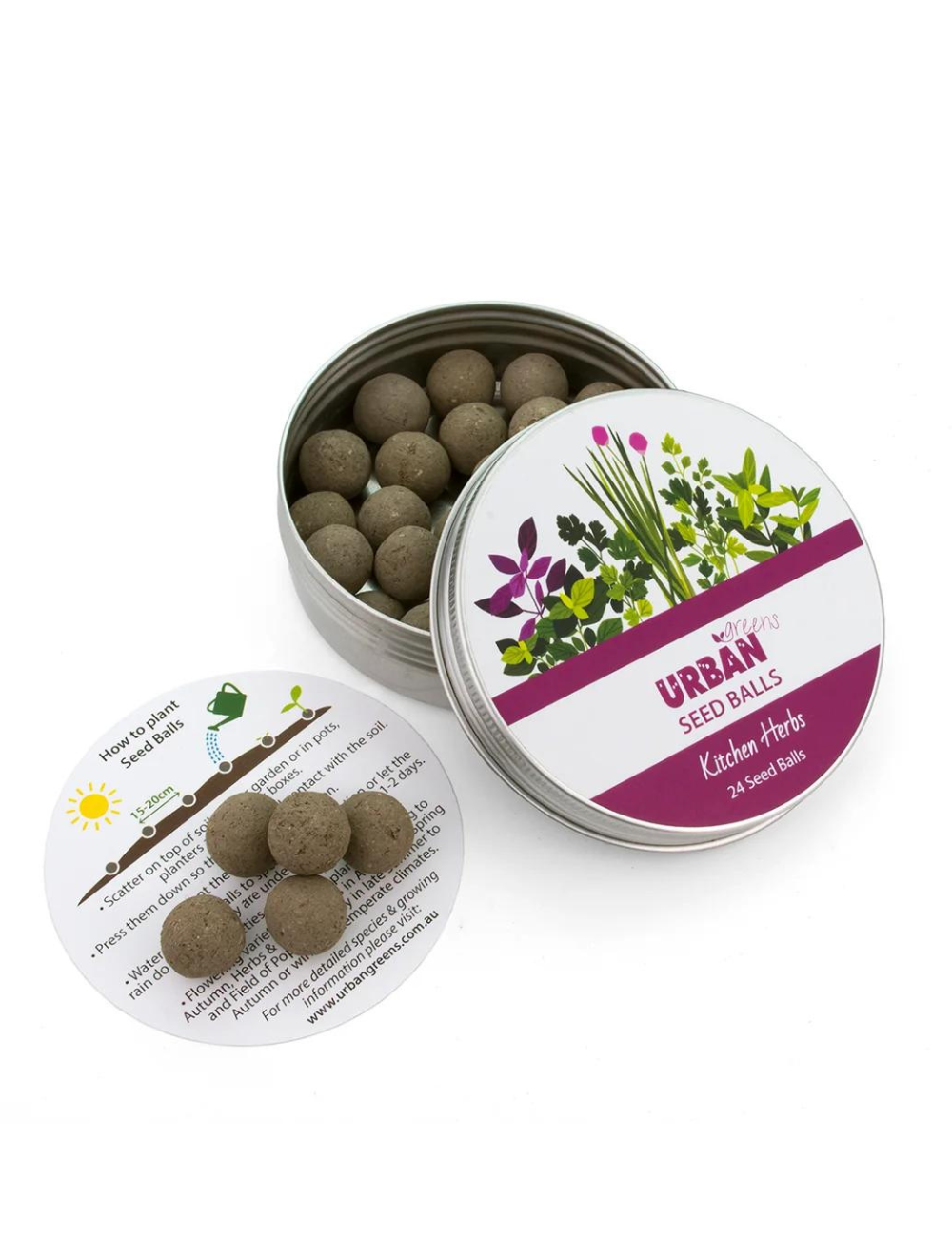 Seed Balls - Kitchen Herbs