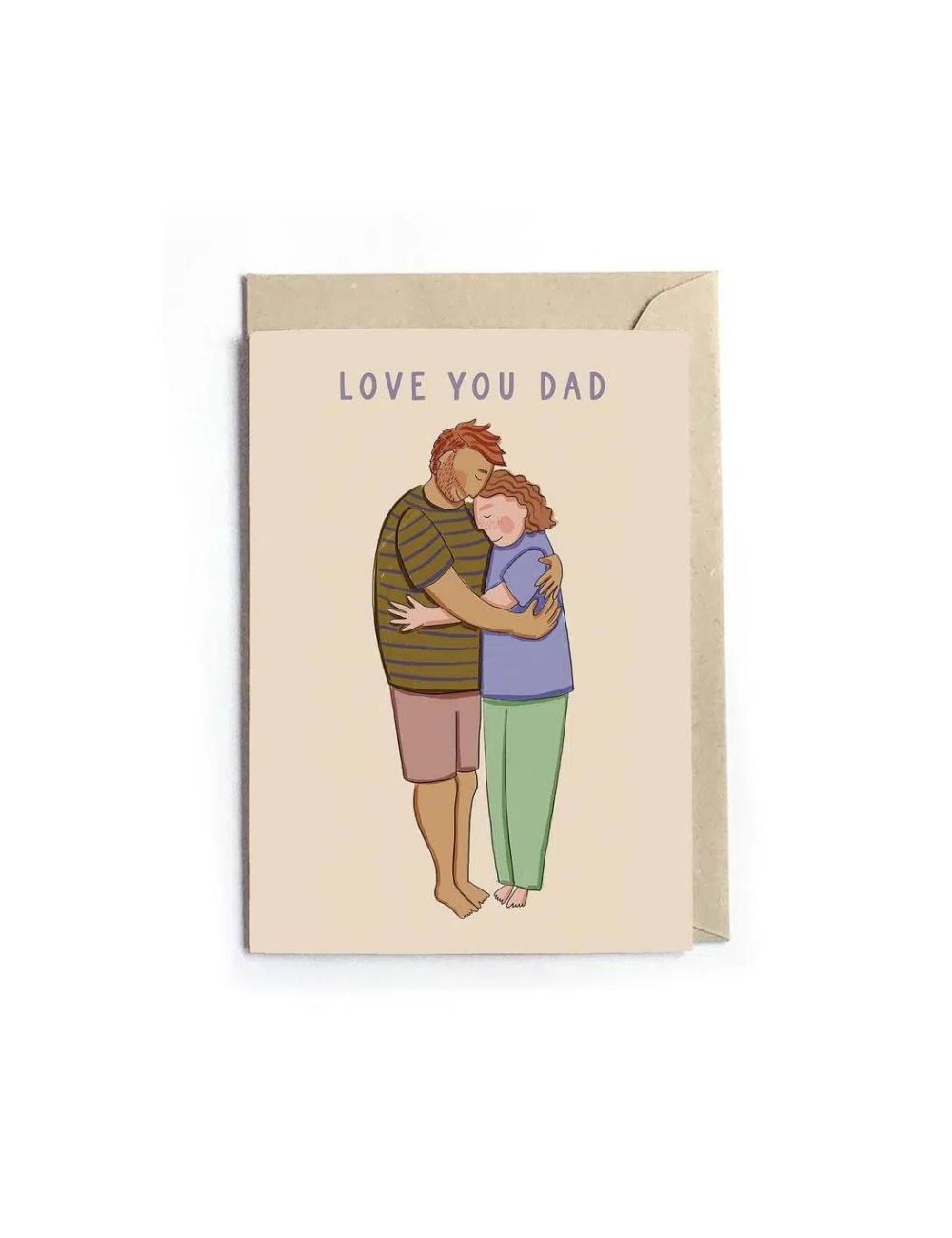 Love You Dad - Greeting Card