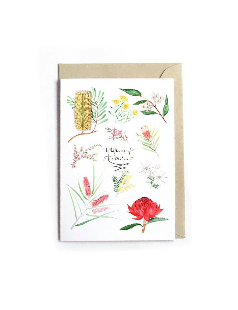 Wildflowers of Australia - Greeting Card