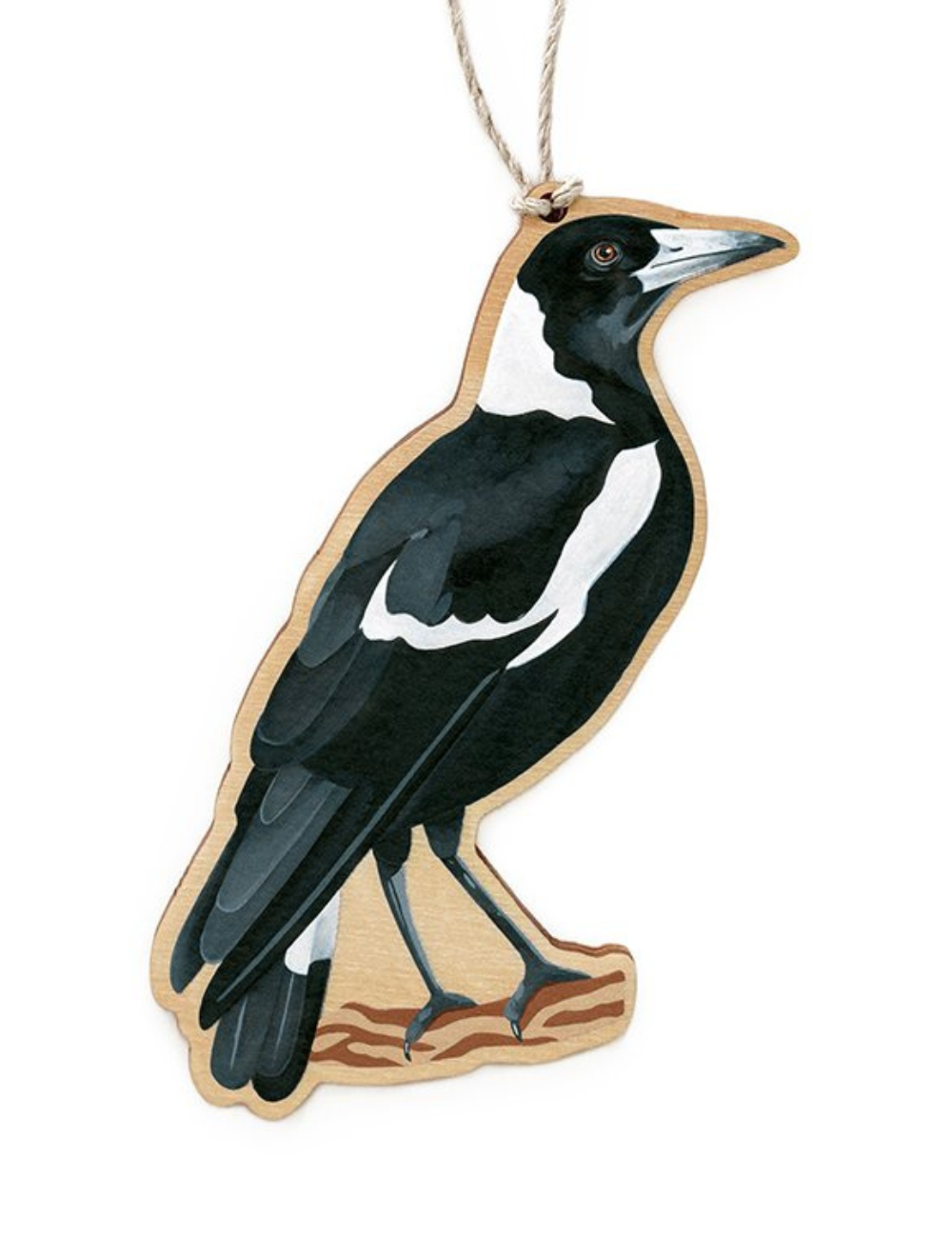 Aussie Ornament - Australian Magpie