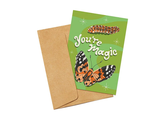 You're Magic (Butterflies) - Greeting Card