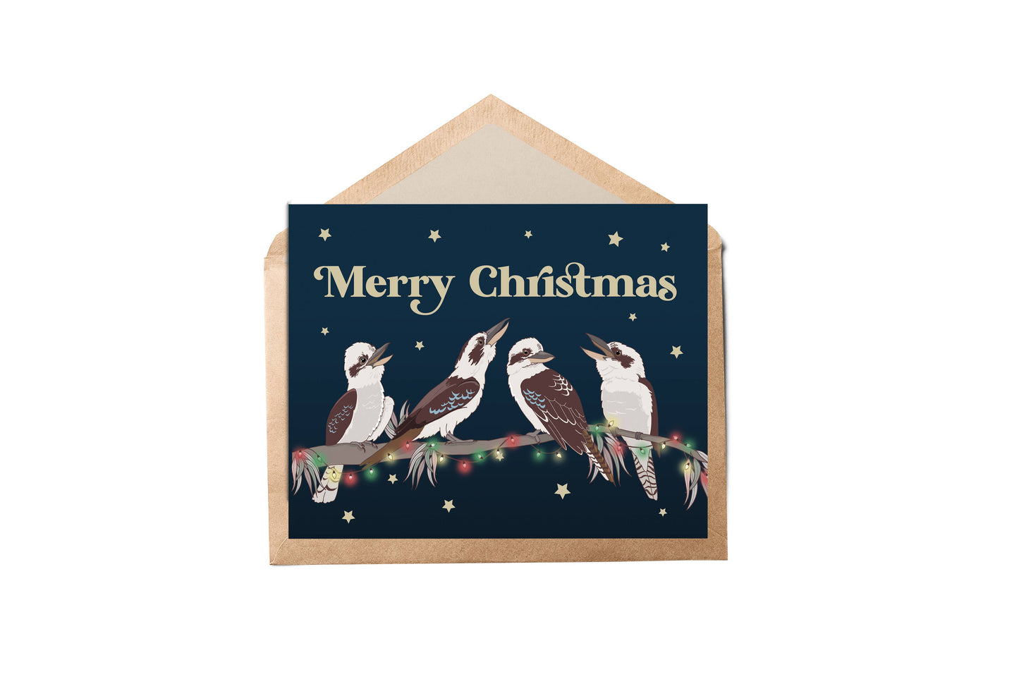 Kookaburra Christmas Card | Australian Christmas