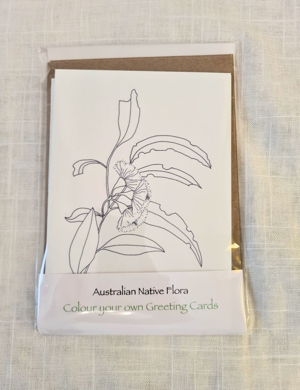 Colour your own cards - Flowers (set of 4)