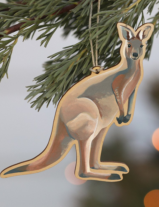 Aussie Ornament - Kangaroo
