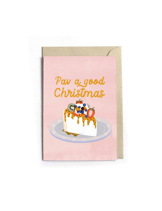 Christmas Card - Pav a Good Christmas