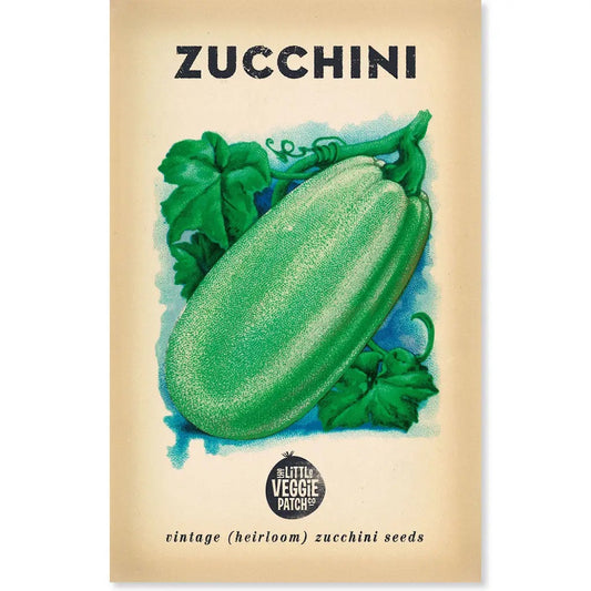 Zucchini 'Black Beauty' Heirloom Seeds